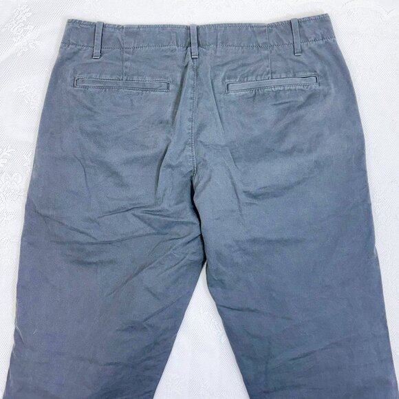 Men's GAP Pants Lived In Straight Shadow Gray Cotton Khaki Semi-Casual Jean - Picture 11 of 11